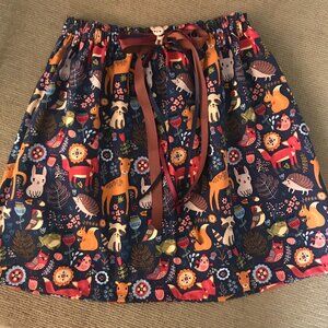 Woodland Elastic Waist Skirt Size 6